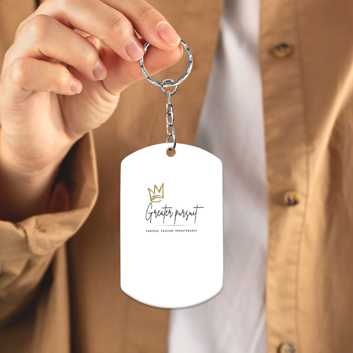 Aluminium Keychain